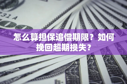 武汉怎么算担保追偿期限？如何挽回超期损失？
